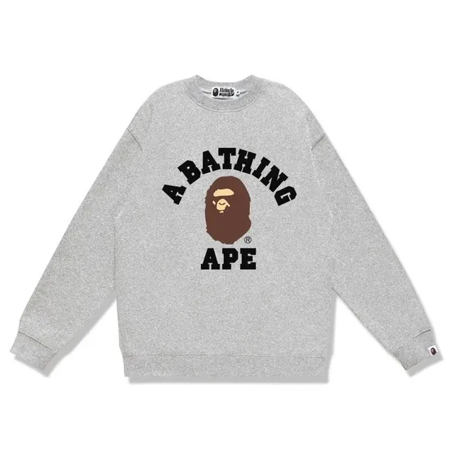 BAPE Crewneck Sweatshirt A Bathing Ape Logo