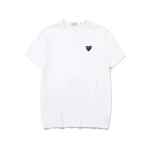 Comme des Garçons Heart Logo T-Shirt Black Heart