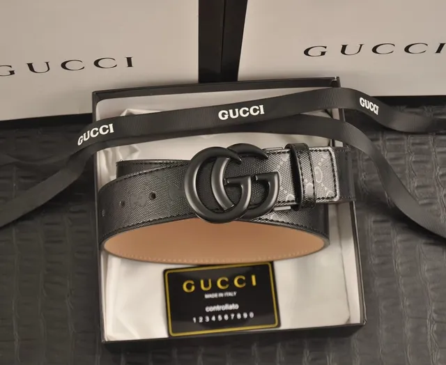 Gucci Horsebit 1955 Belt GG Marmont Logo Buckle