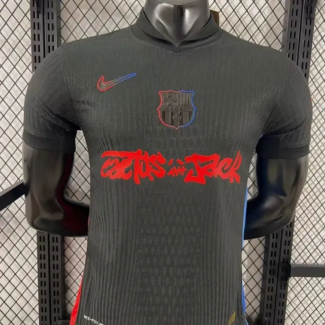 Adidas FC Barcelona Third Jersey Cactus Jack Collaboration