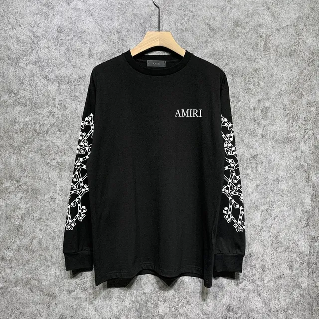 Amiri Long Sleeve Tee Chain Print