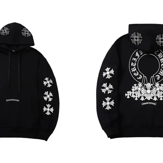 Chrome Hearts Hoodie Cross Motif