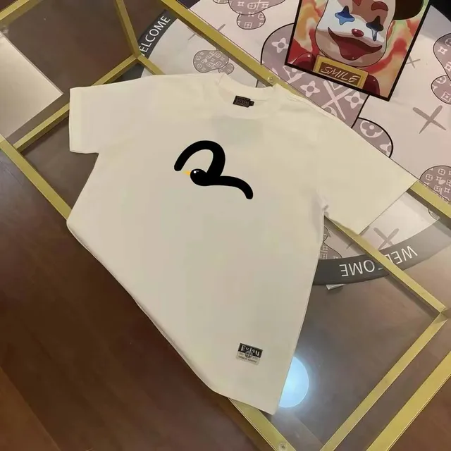 Evisu Graphic T-Shirt Swan Logo