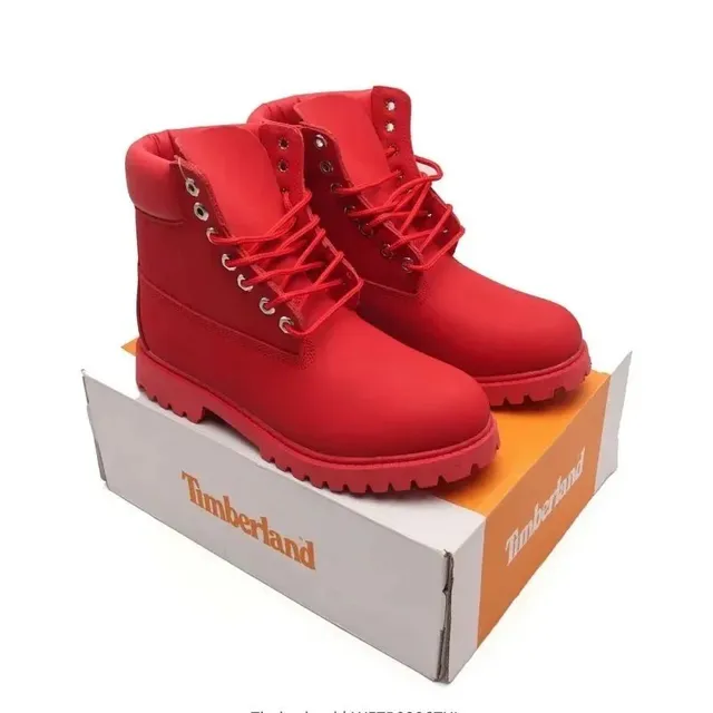 Timberland 6-Inch Premium Boot Monochrome Red