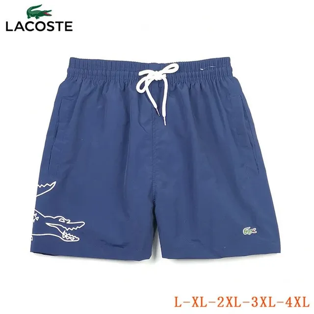 Lacoste Swim Shorts Crocodile Outline