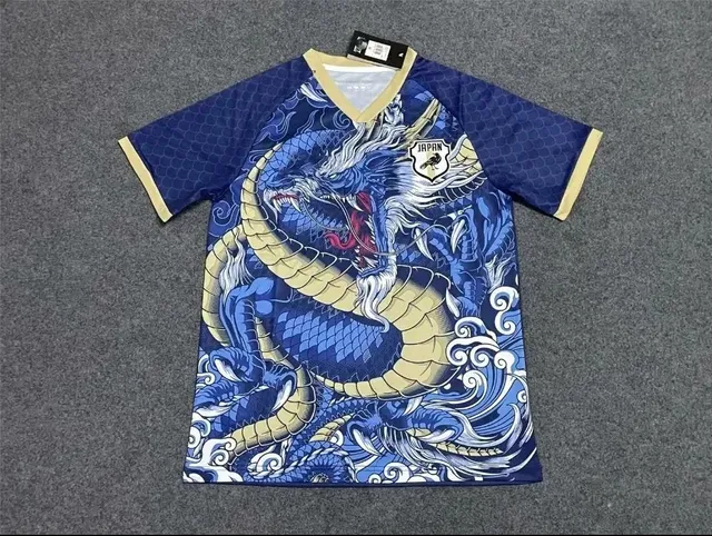 Adidas Japan National Team Jersey Dragon Print