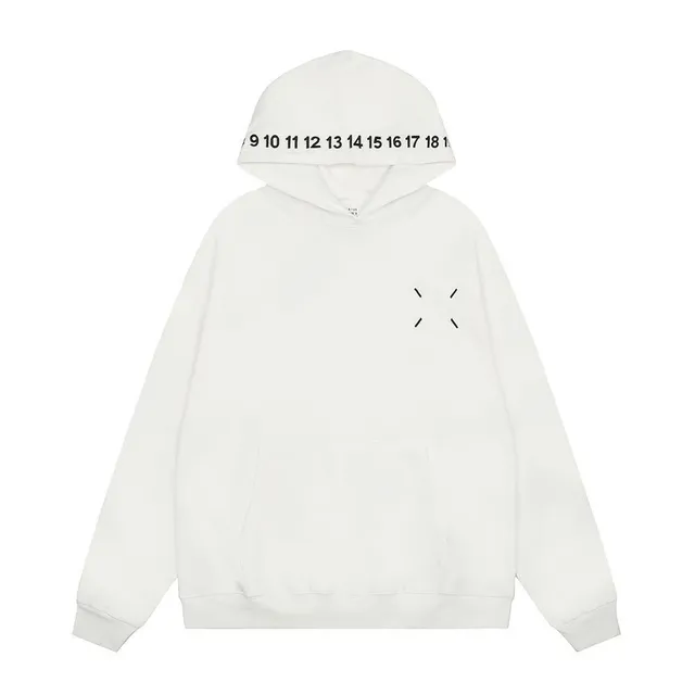 Comme des Garçons Hoodie Number Print