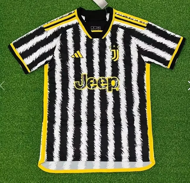 Adidas Juventus Home Jersey Zebra Stripe