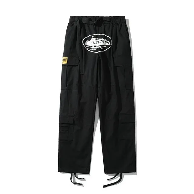Corteiz Cargo Pants Ship Logo