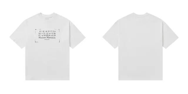 Maison Margiela T-Shirt Number Print