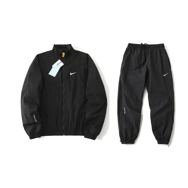 Nike Windrunner Jacket and Joggers Set Black