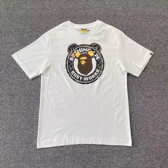 BAPE × Corteiz Graphic T-Shirt Busy Works Bear