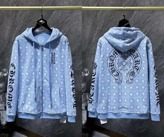 Chrome Hearts Zip-Up Hoodie