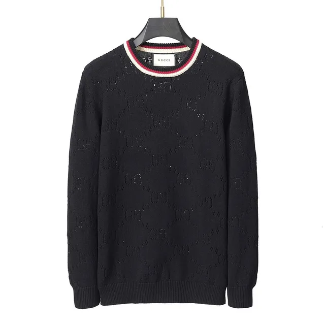 Gucci Knit Sweater GG Monogram Intarsia