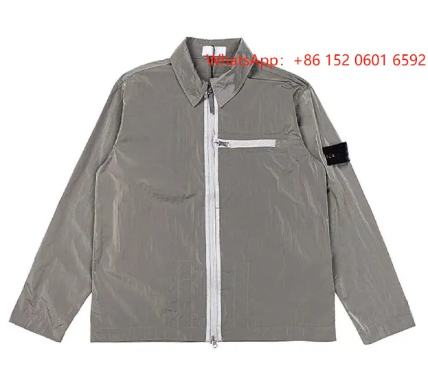 Stone Island Goggle Jacket Reflective Grey