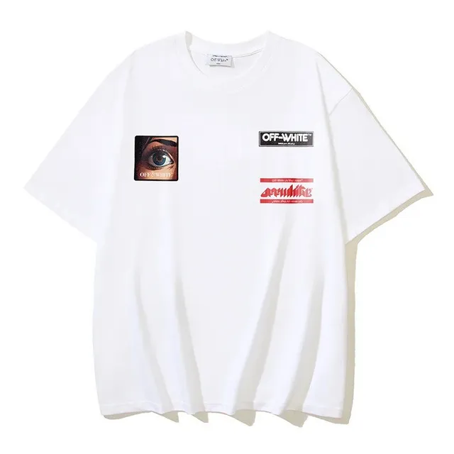 Off-White Graphic Tee Eye Print