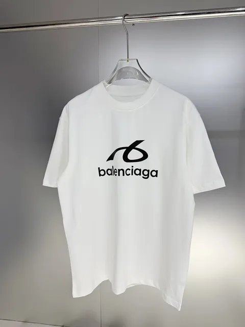 Balenciaga Logo T-Shirt Black Logo