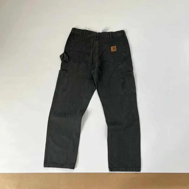 Carhartt Double Knee Pants Washed Black