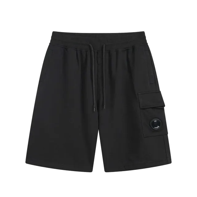 C.P. Company Cargo Shorts Goggle Pocket Black