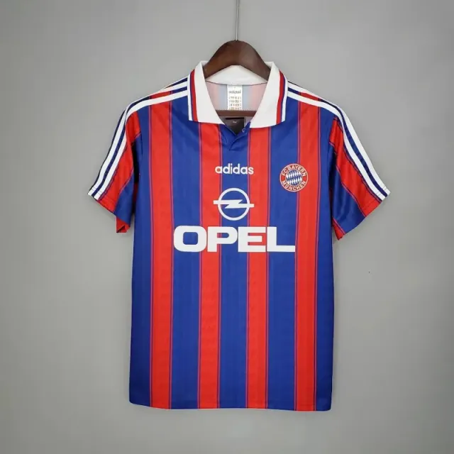 Adidas FC Bayern Munich Home Jersey 1990s Opel Sponsor
