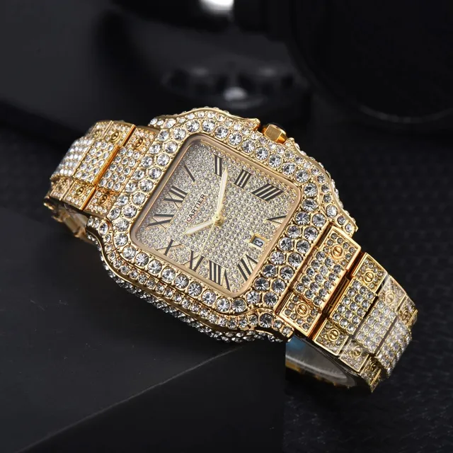Santos de Cartier Fully Iced
