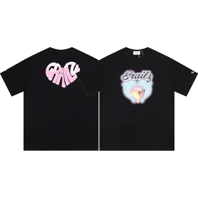 Corteiz Graphic Tee Heart Dolphin Print