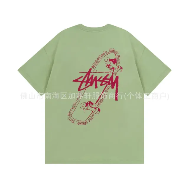 Stüssy Graphic T-Shirt Skateboard Print