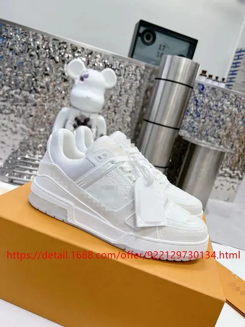 Louis Vuitton LV Trainer Triple White
