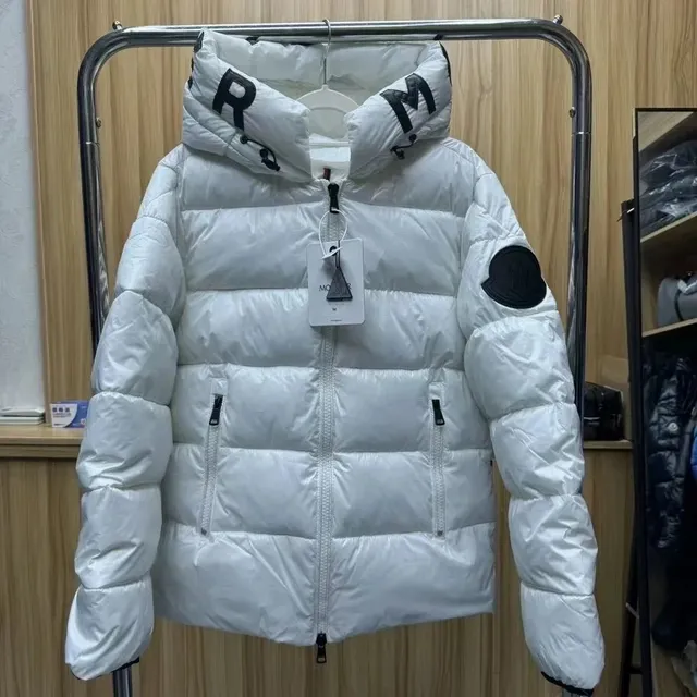 Moncler Down Jacket Logo Hood