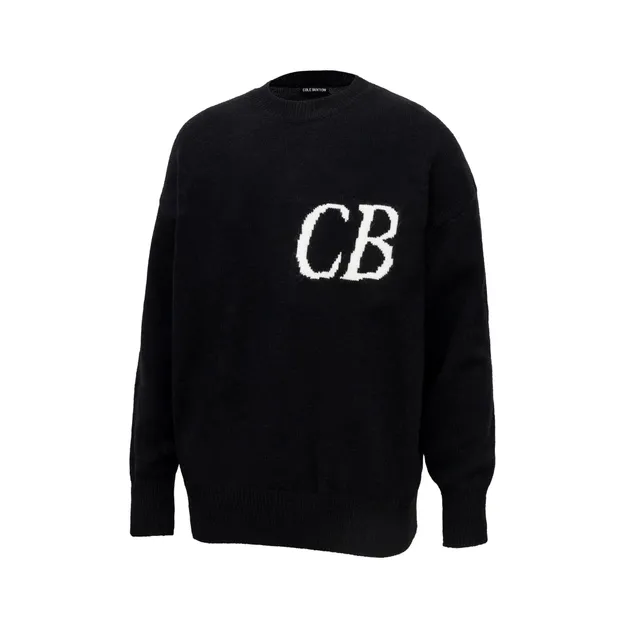 Cole Buxton Knit Sweater CB Logo