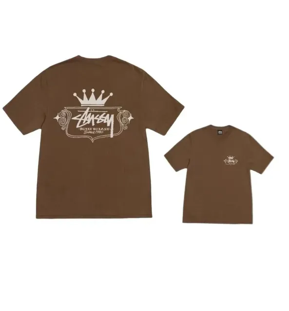 Stüssy Graphic T-Shirt Crown Logo