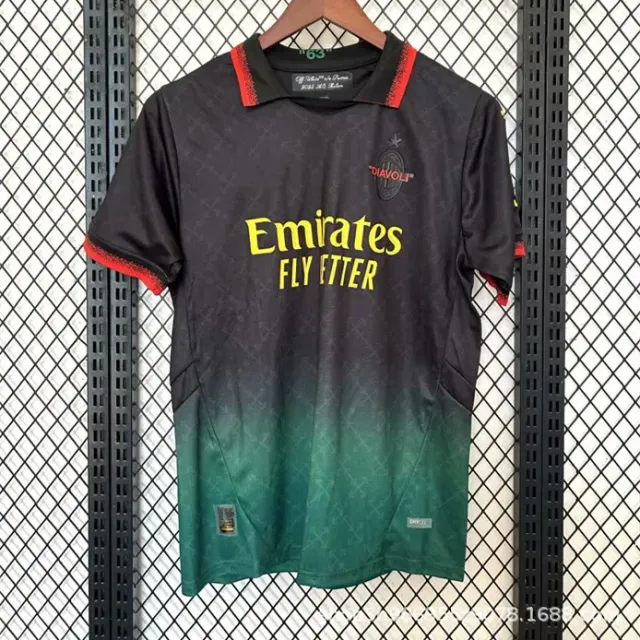 Off-White Football Jersey Emirates Fly Better Gradient