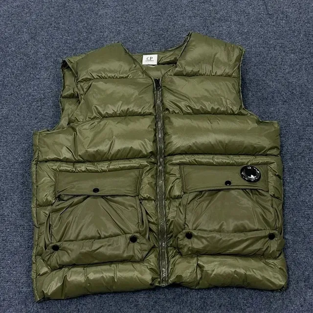 C.P. Company Goggle Vest Olive