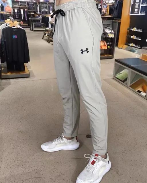 Under Armour Track Pants Light Grey