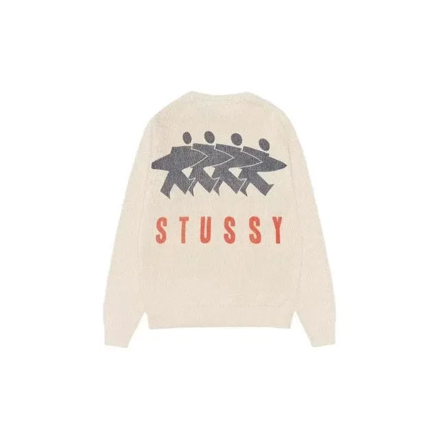 Stüssy Knit Sweater Surf Crew Graphic
