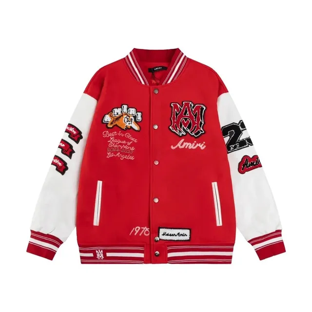 Amiri Varsity Jacket Embroidered Logo