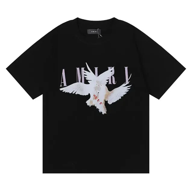 Amiri Graphic Tee Dove Print