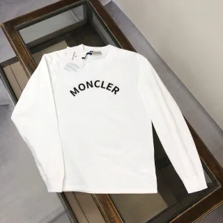 Moncler Long-Sleeve Tee Arch Logo