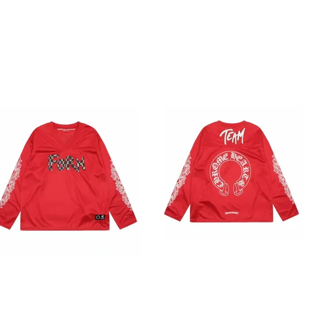 Chrome Hearts Mesh Long-Sleeve Jersey Form Team