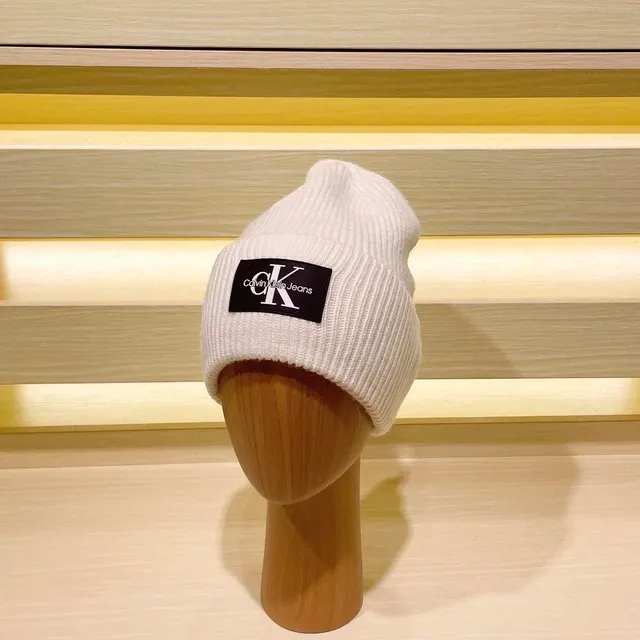 Calvin Klein Beanie CK Logo Patch