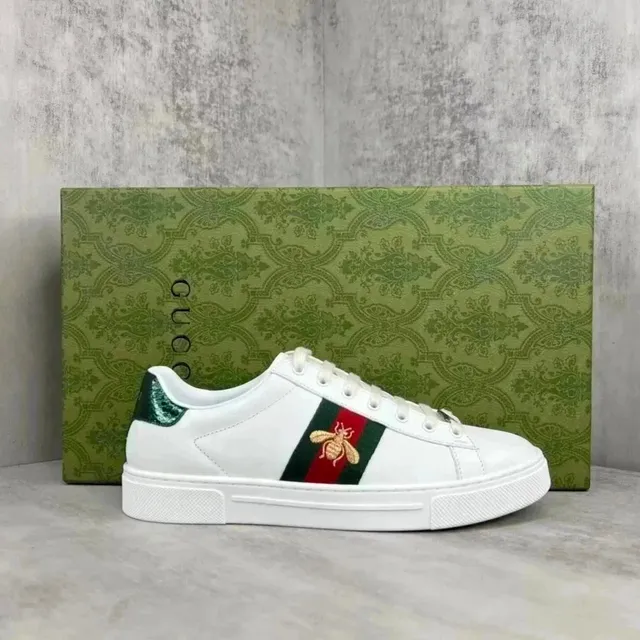 Gucci Ace Low Bee Embroidery