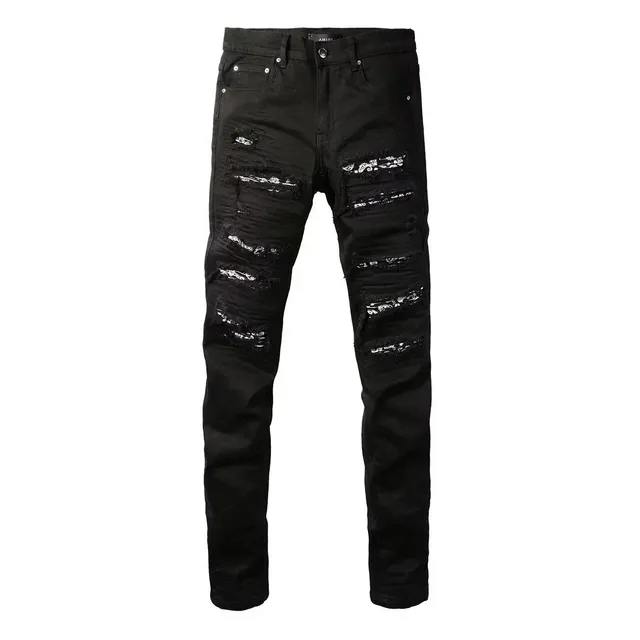 Amiri Distressed Jeans Black Destroyed