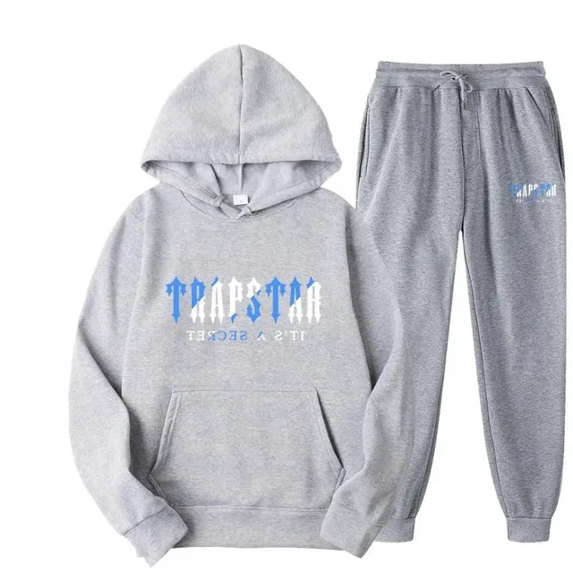 Corteiz Hoodie and Joggers Set Trapstar Logo