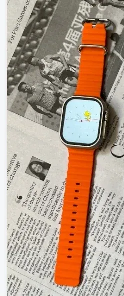 Apple Watch Orange Sport Band