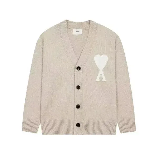 Amiri Cardigan Heart Logo