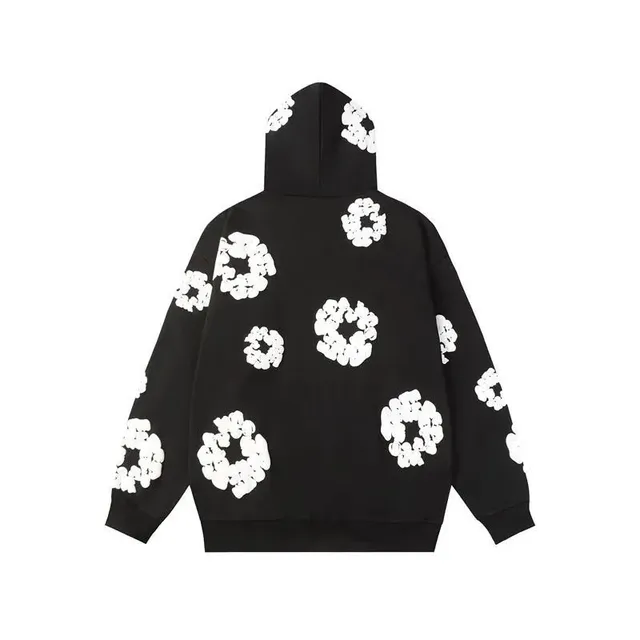Balenciaga Hooded Sweatshirt Floral Print