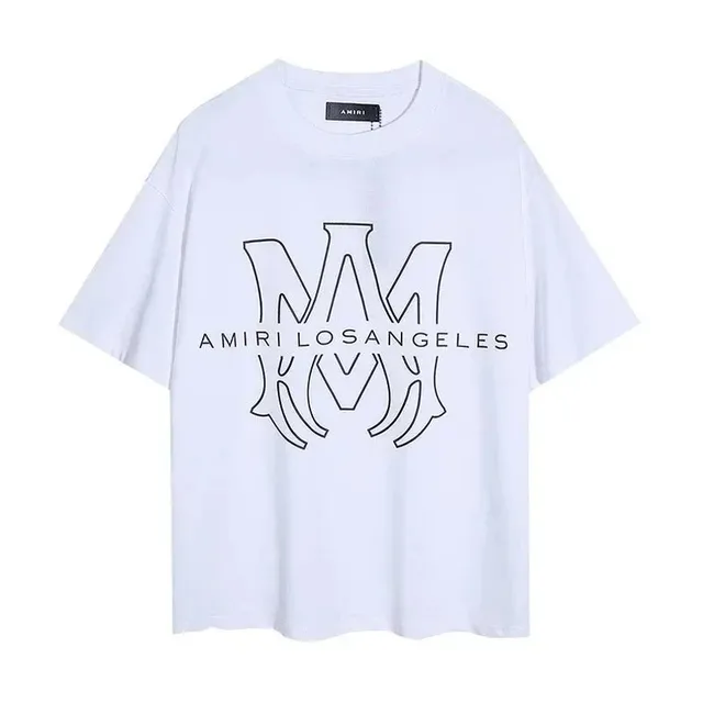 Amiri Logo Tee Los Angeles Outline