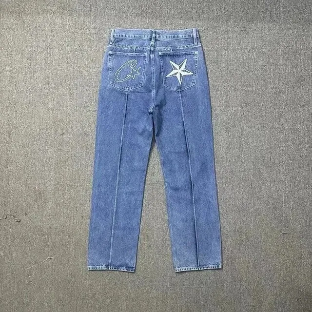 Corteiz Jeans Star Embroidery