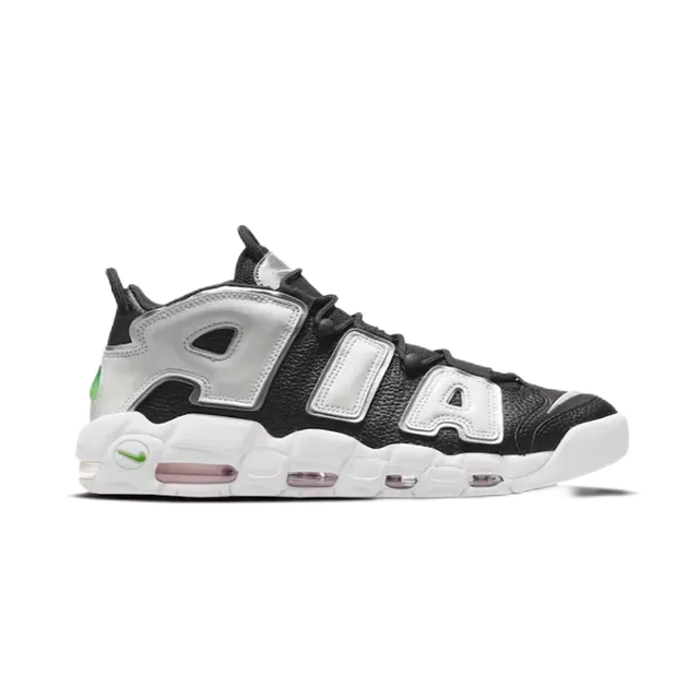 Nike Air More Uptempo Black White Volt
