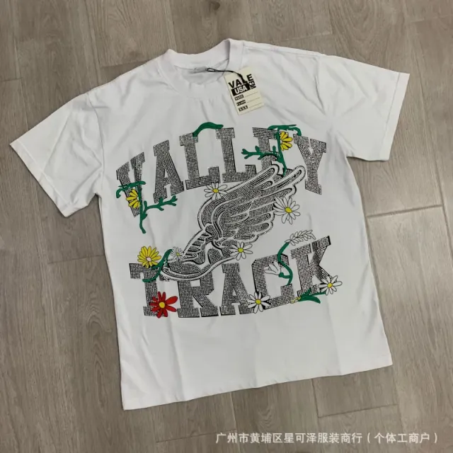 Vale Forever Valley Track Tee Floral Graphic